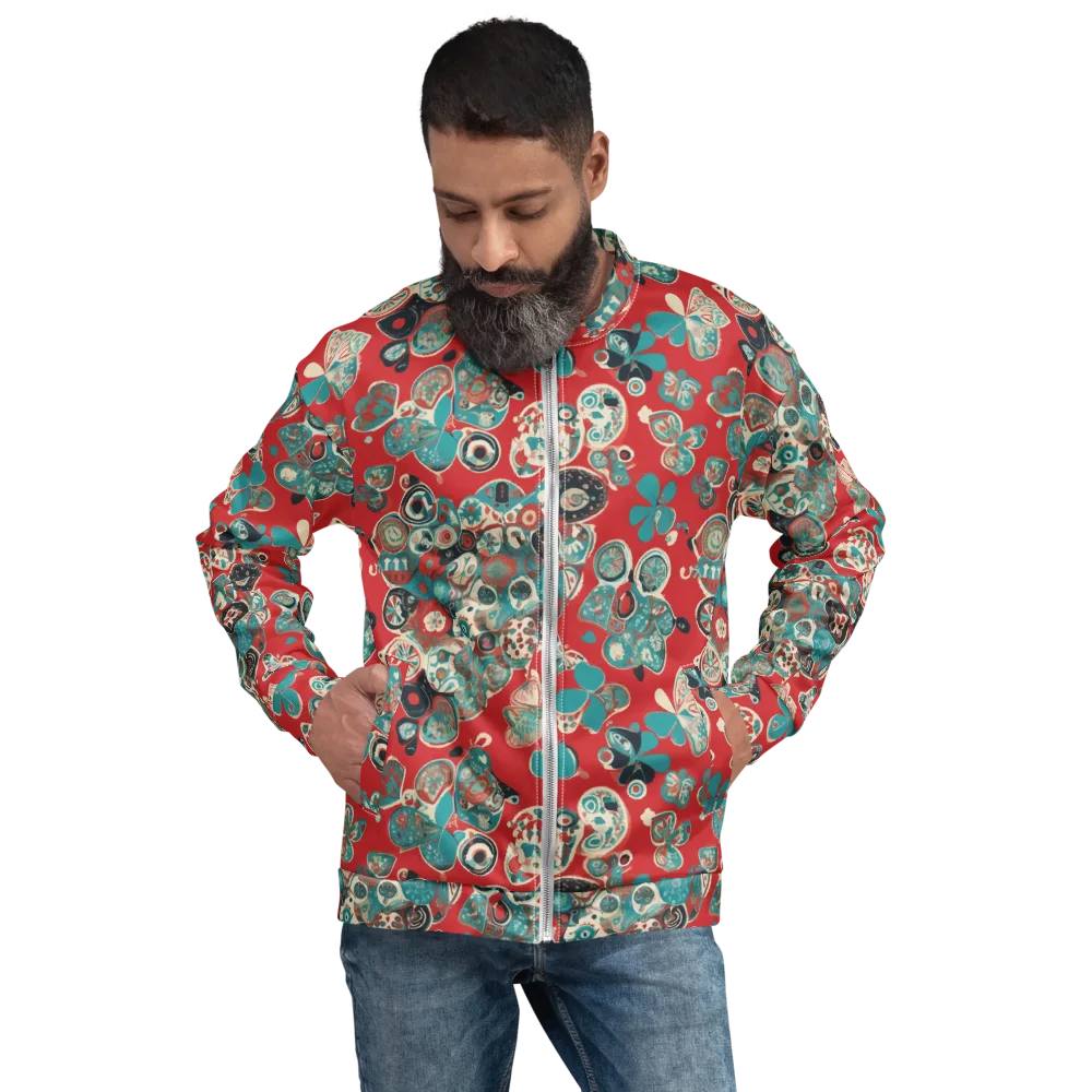 Carnival Cabinet on Bomber Jacket — Front
