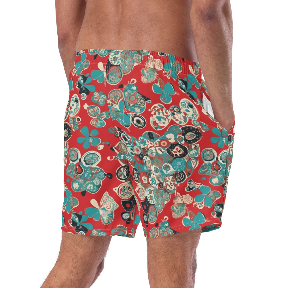 Carnival Cabinet on Swim Trunks — Right Back
