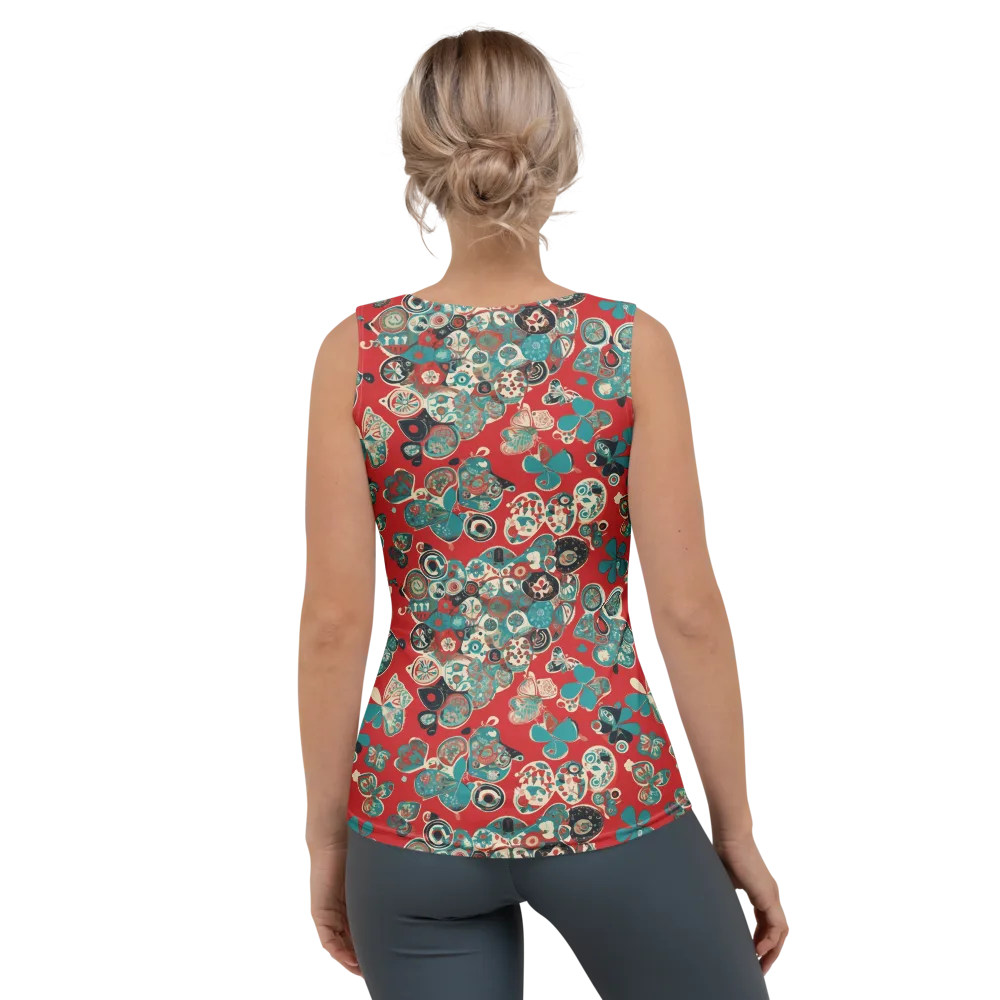 Carnival Cabinet on Women's Tank Top — Back