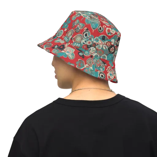 Carnival Cabinet on a Reversible Bucket Hat