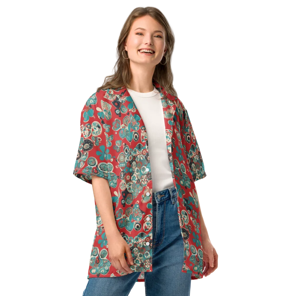 Carnival Cabinet on Button Shirt — Front
