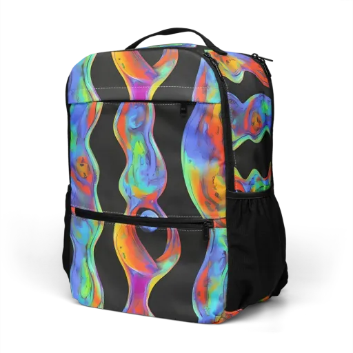 Vibrant Vortices on a Utility Backpack