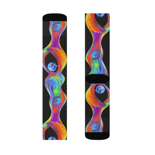 Vibrant Vortices on a Socks