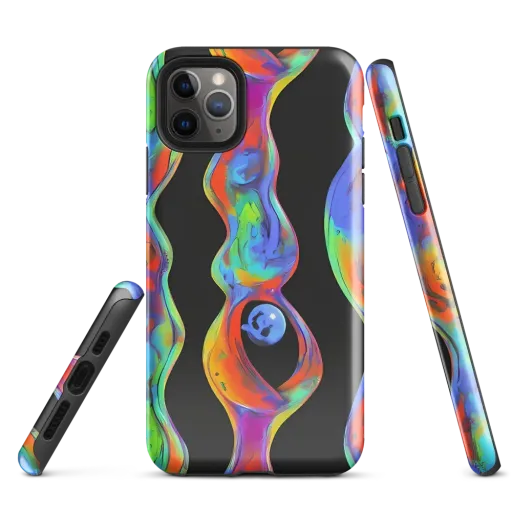 Vibrant Vortices on a Tough Case for iPhone®