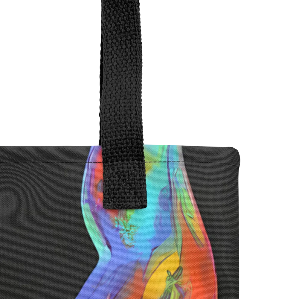 Vibrant Vortices on Tote Bag — Product details