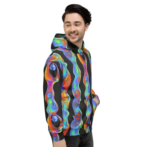 Vibrant Vortices on a Hoodie