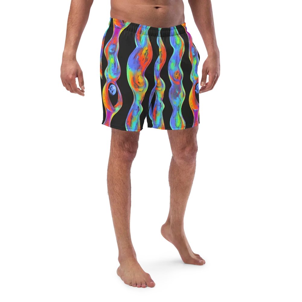 Vibrant Vortices on Swim Trunks — Front
