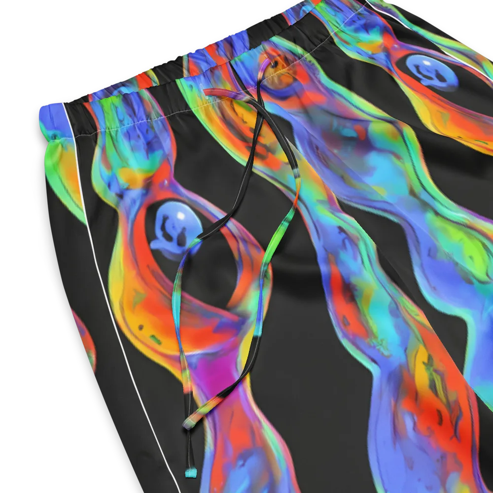 Vibrant Vortices on Women's Pajama Pants — Product details