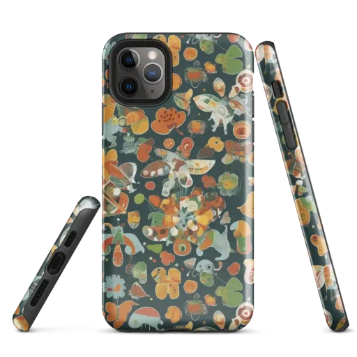 Menagerie in Moss on a Tough Case for iPhone®