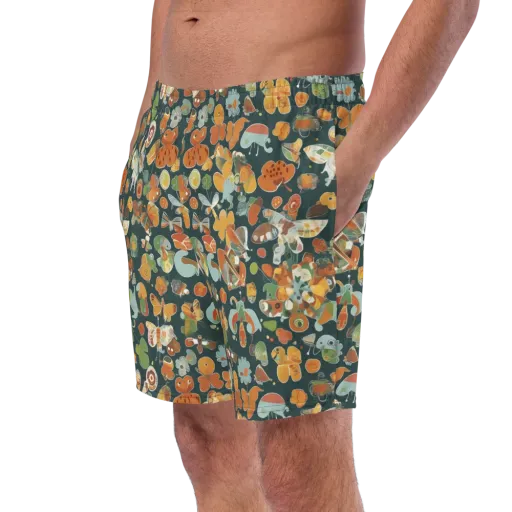 Menagerie in Moss on a Swim Trunks
