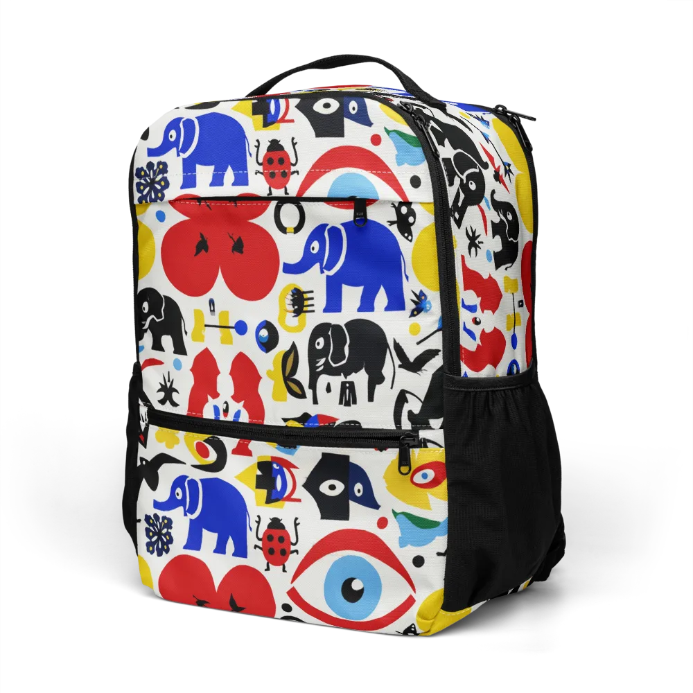 Primary Safari on Utility Backpack — Left Front