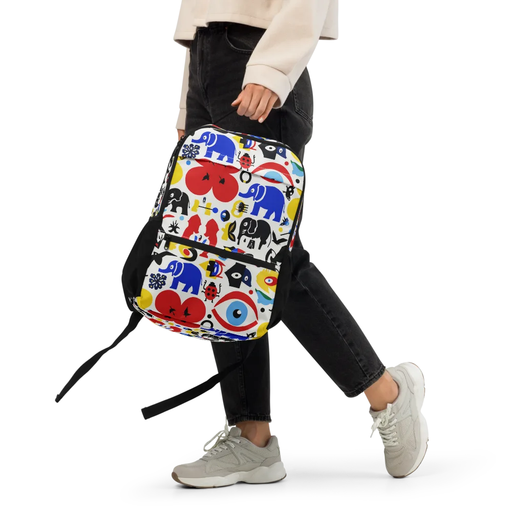 Primary Safari on Utility Backpack — Front