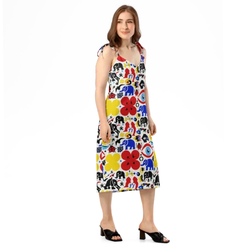 Primary Safari on a Slip Dress
