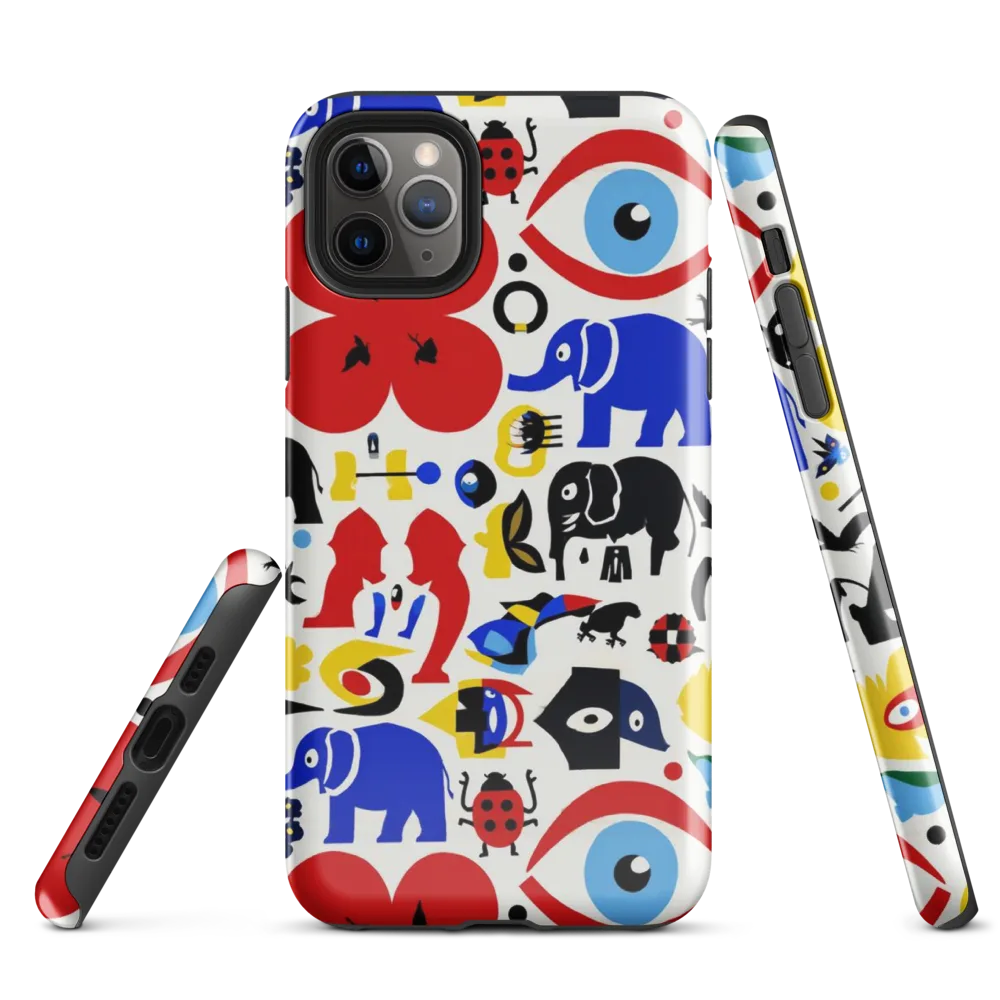 Primary Safari on Tough Case for iPhone® — Front