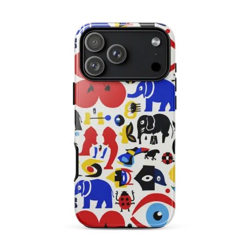 Primary Safari on a Tough Case for iPhone®