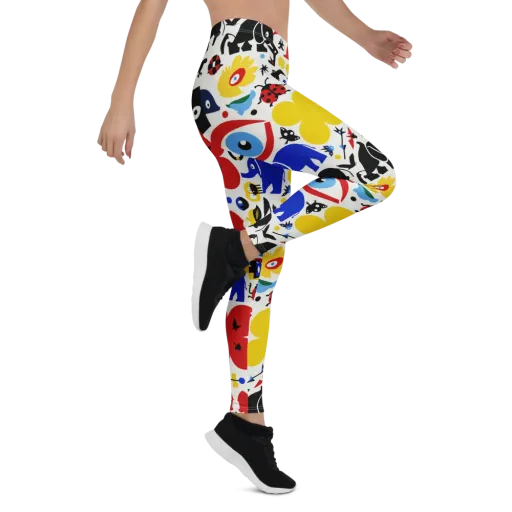 Primary Safari on a Leggings