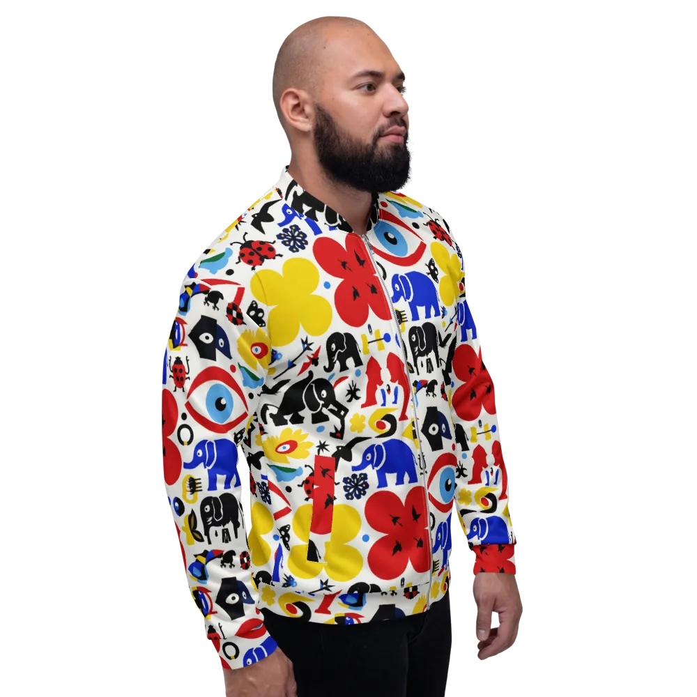 Primary Safari on Bomber Jacket — Right