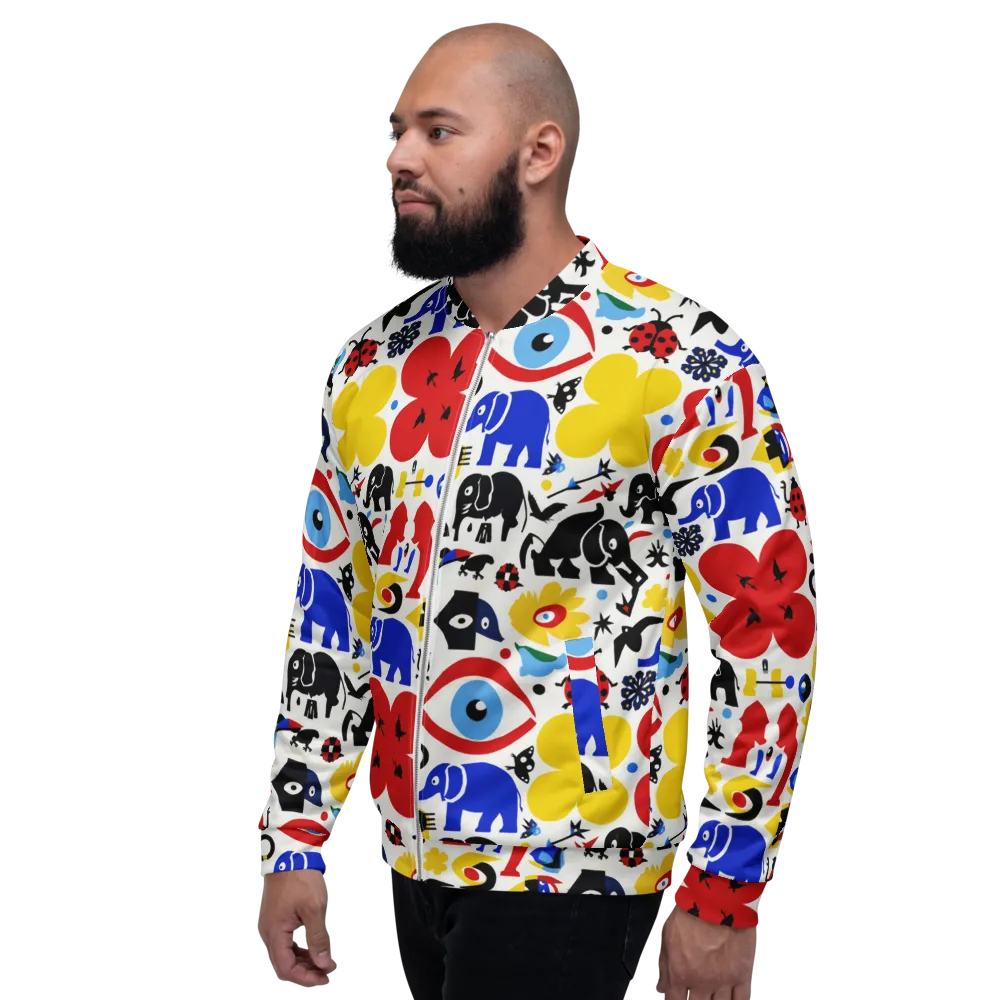 Primary Safari on Bomber Jacket — Left