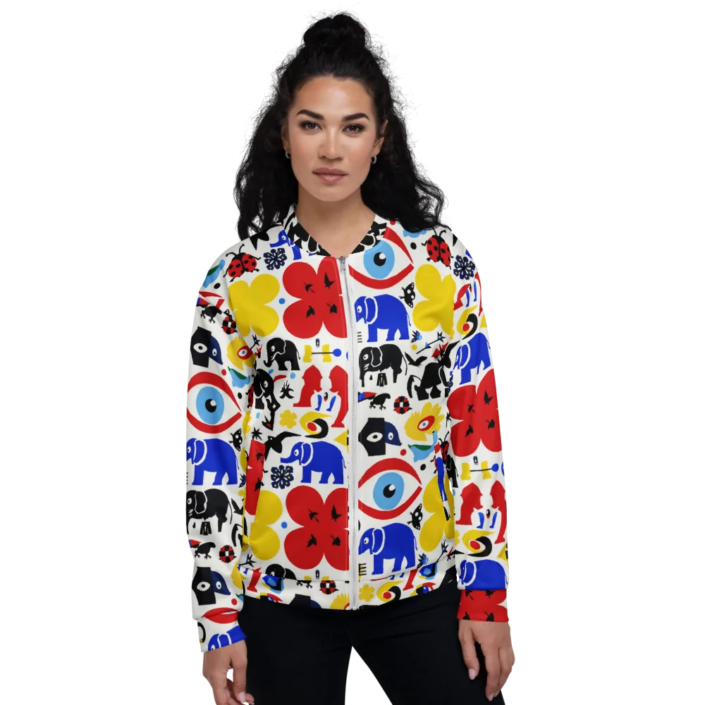 Primary Safari on Bomber Jacket — Front