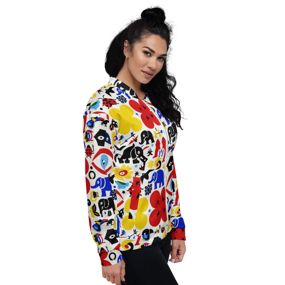 Primary Safari on Bomber Jacket — Right