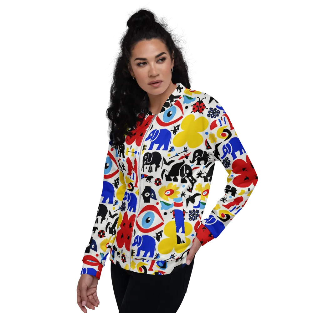 Primary Safari on Bomber Jacket — Left