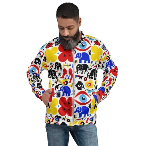 Primary Safari on a Bomber Jacket