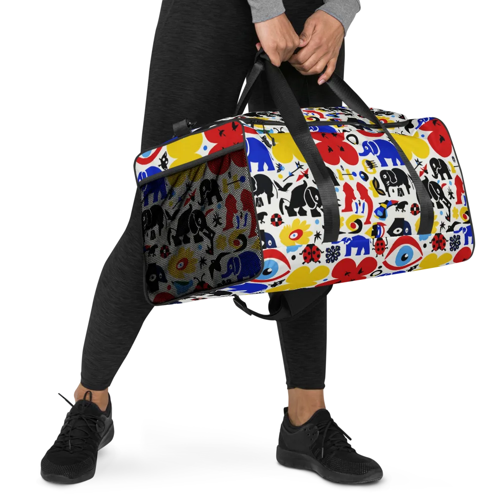 Primary Safari on Duffle Bag — Right Front