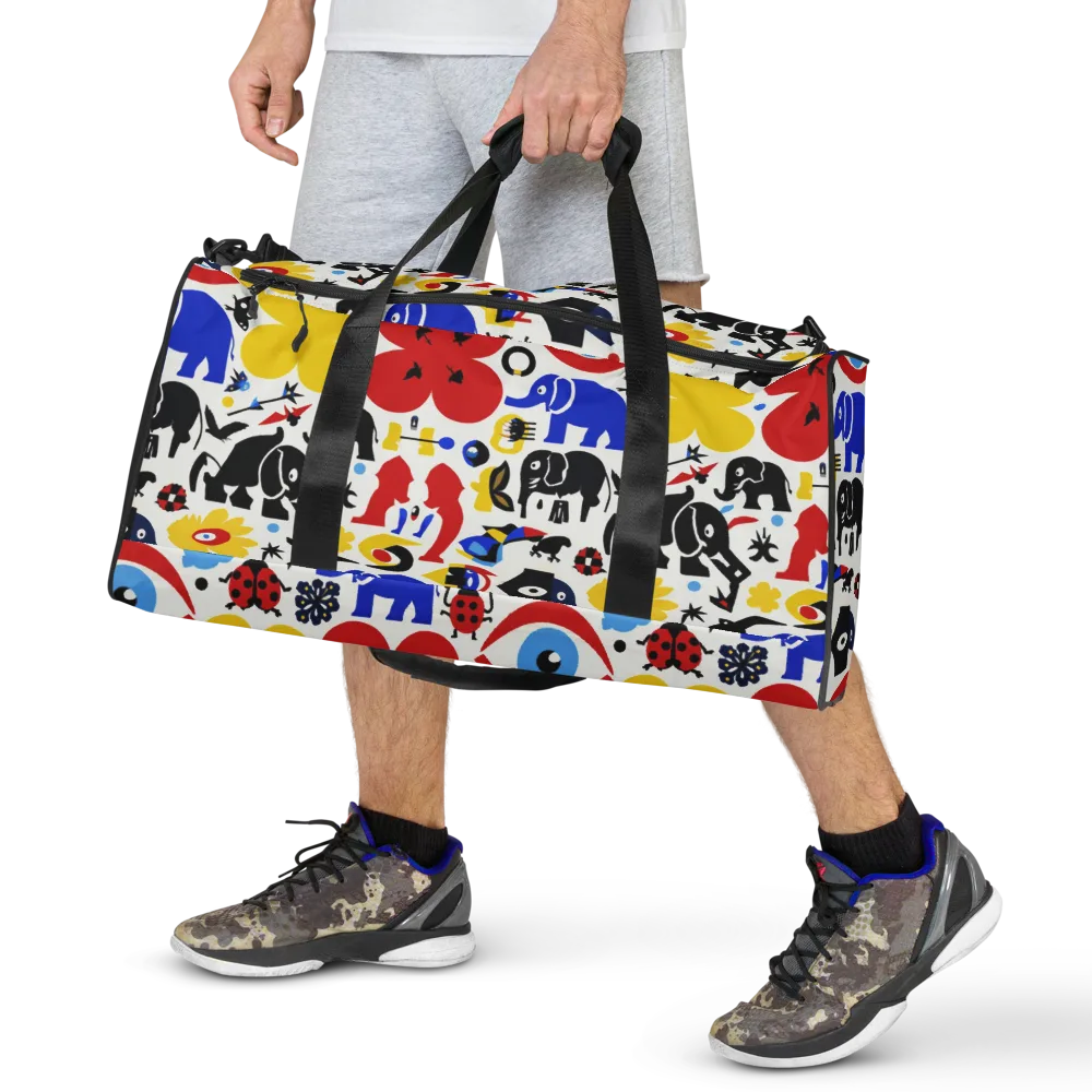 Primary Safari on Duffle Bag — Front