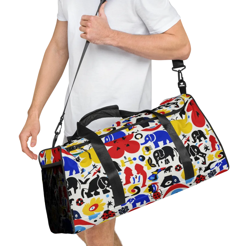 Primary Safari on Duffle Bag — Right Front