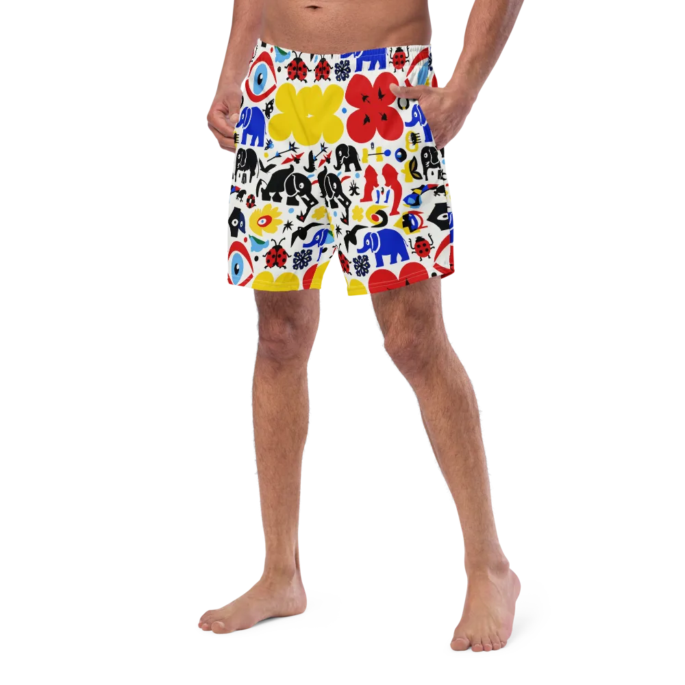 Primary Safari on Swim Trunks — Left Front