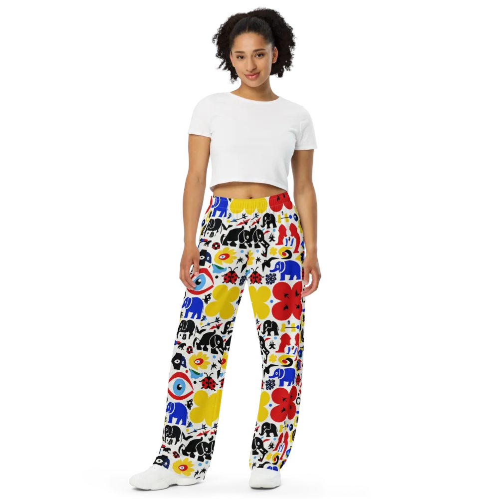 Primary Safari on Wide-Leg Pants — Front