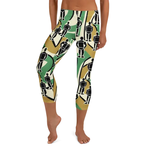 Mannequin Mambo on a Capri Leggings