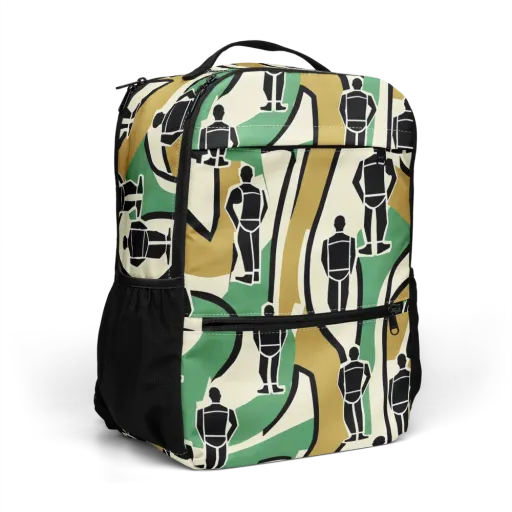 Mannequin Mambo on a Utility Backpack