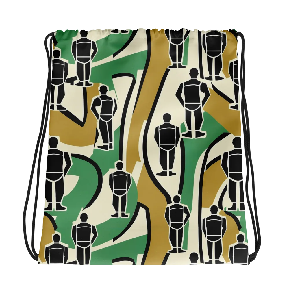 Mannequin Mambo on Drawstring Bag — Photo