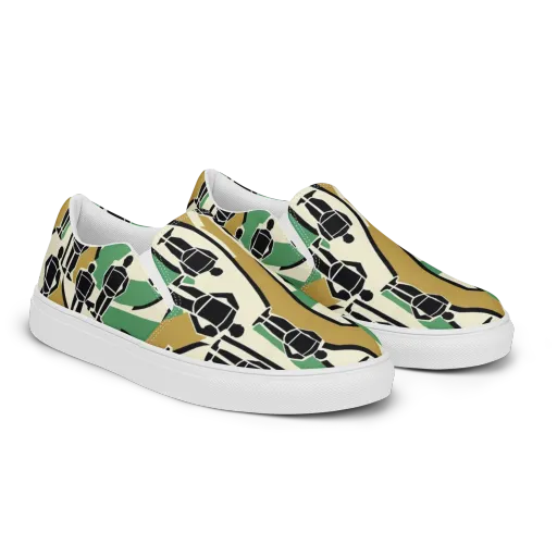 Mannequin Mambo on a Women's Slip-On Canvas Shoes