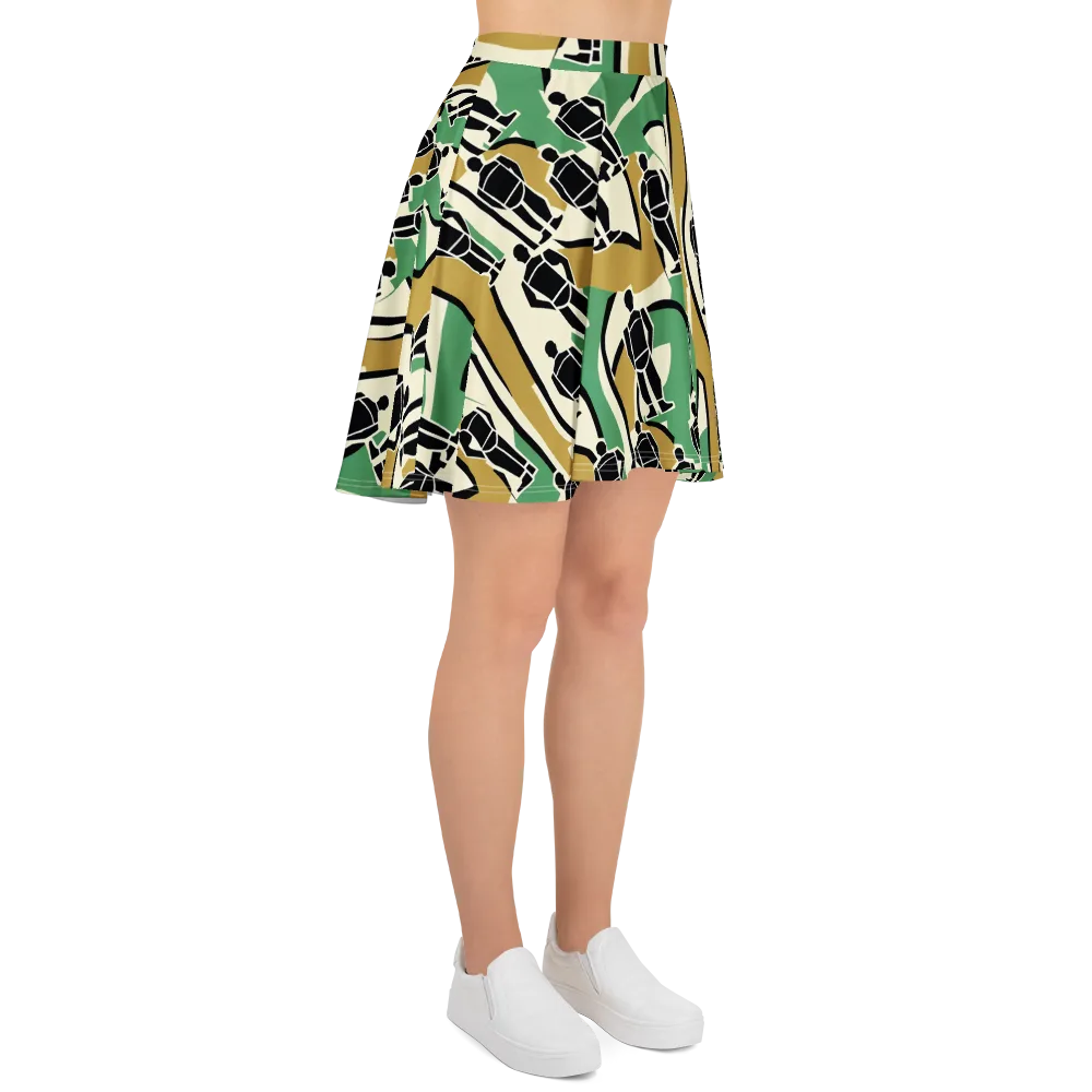 Mannequin Mambo on Skater Skirt — Right