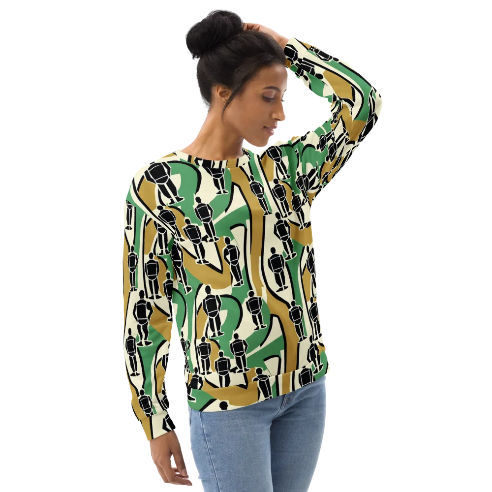 Mannequin Mambo on Sweatshirt — Right Front