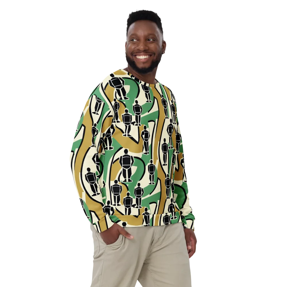 Mannequin Mambo on Sweatshirt — Front