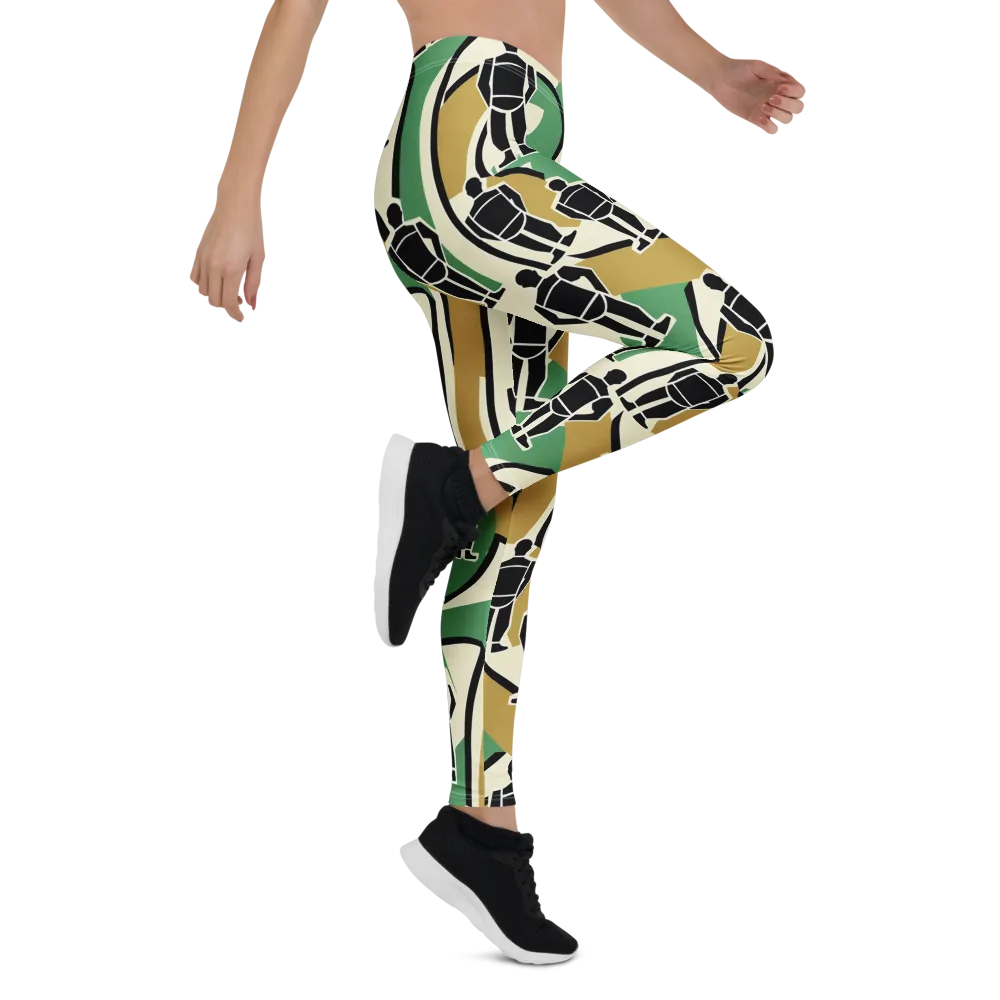 Mannequin Mambo on Leggings — Right