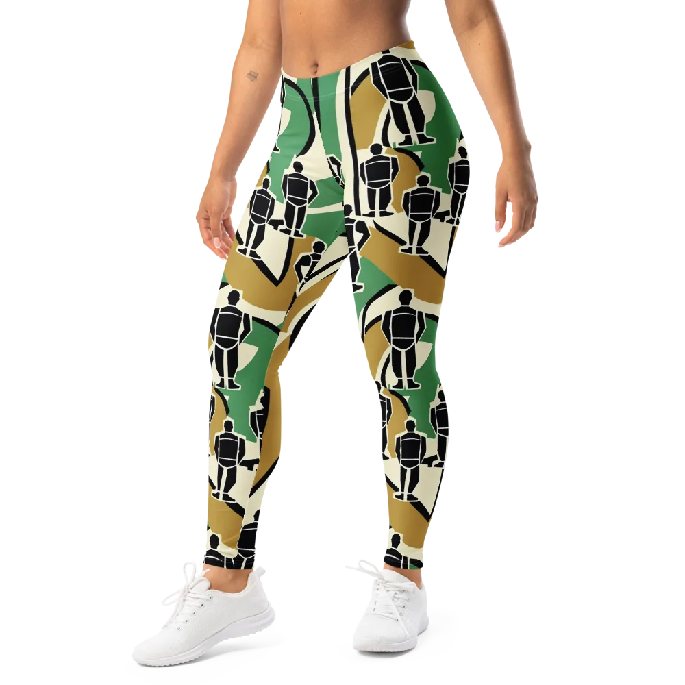 Mannequin Mambo on Leggings — Left Front