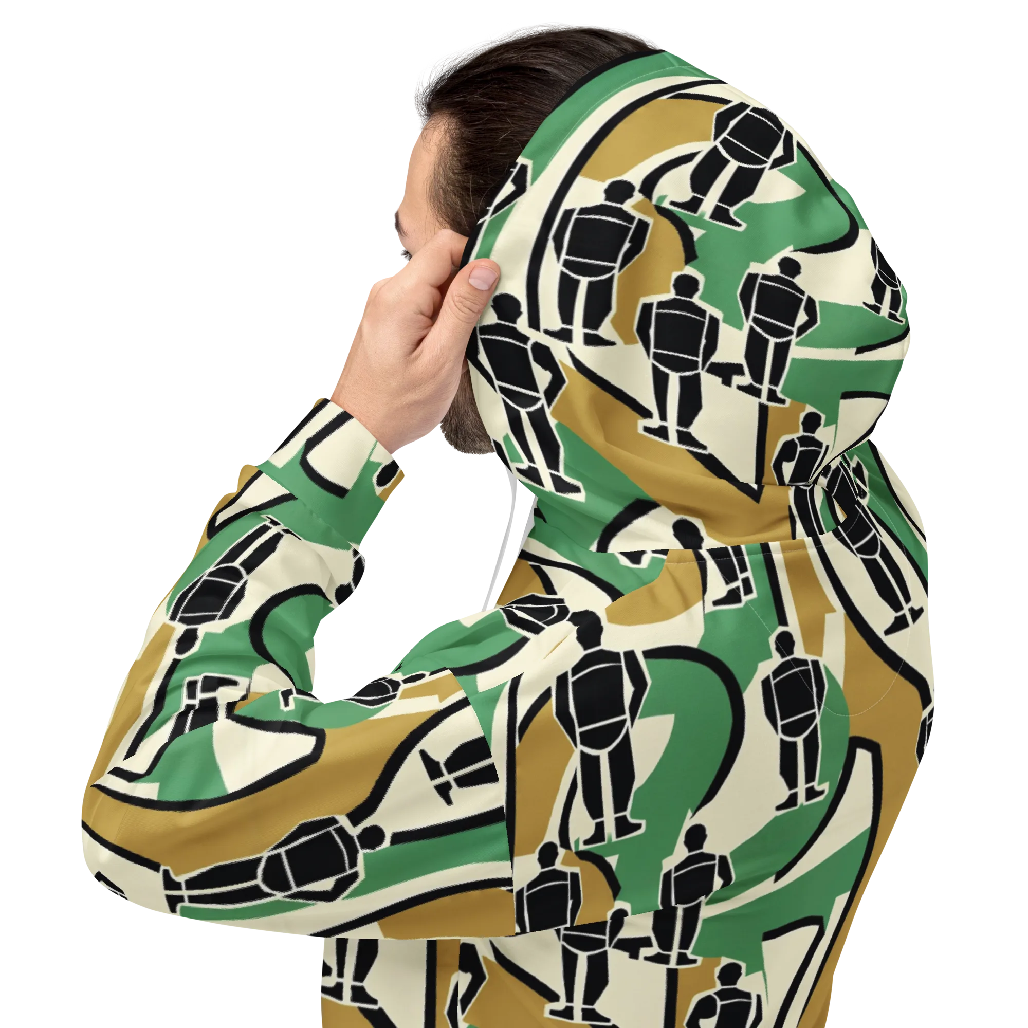 Mannequin Mambo on Hoodie — Back