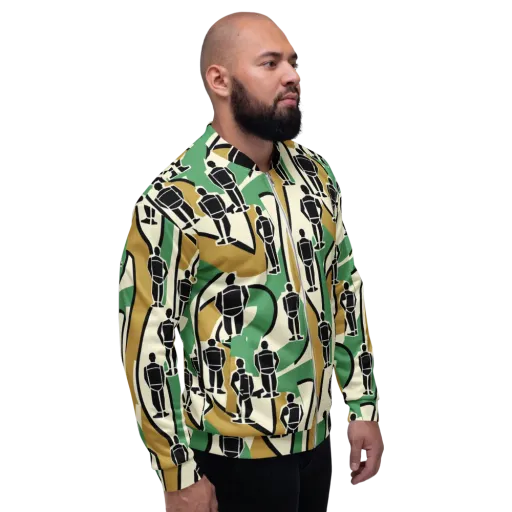 Mannequin Mambo on a Bomber Jacket