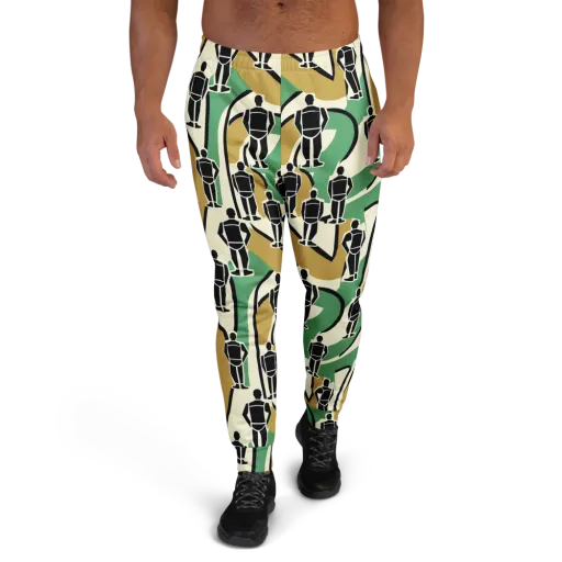 Mannequin Mambo on a Men's Joggers