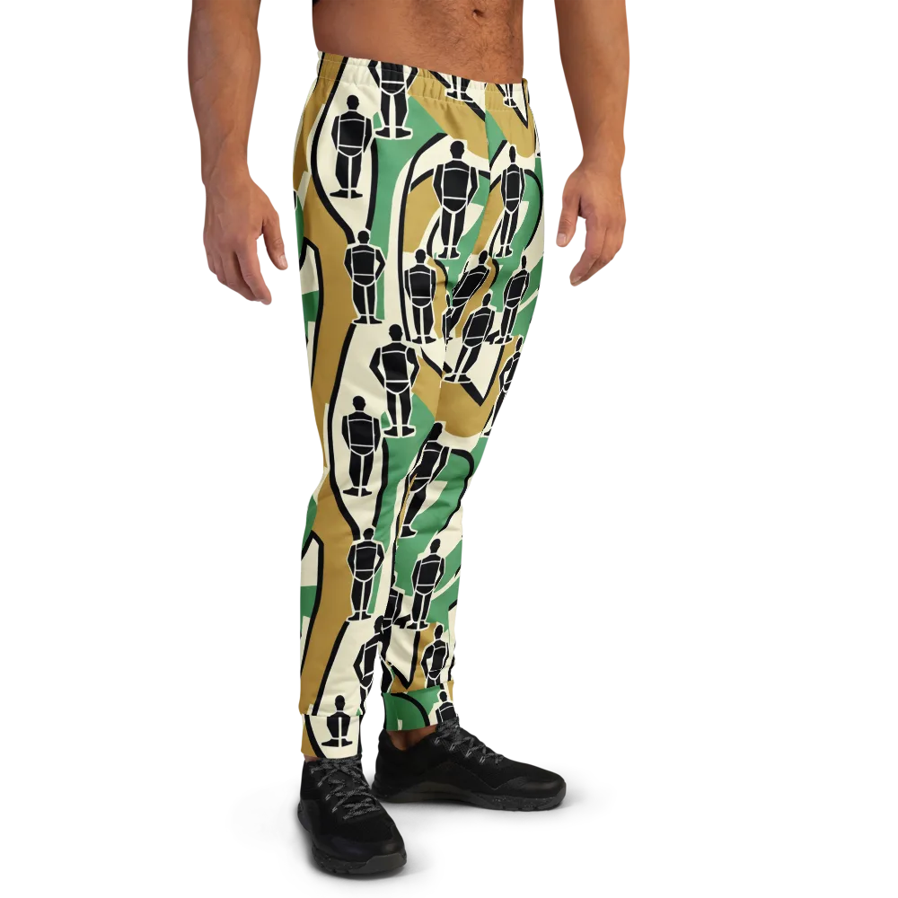 Mannequin Mambo on Men's Joggers — Right