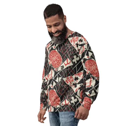 Red Queen's Shuffle on a Sweatshirt