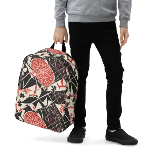 Red Queen's Shuffle on a Minimalist Backpack