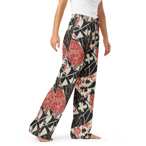 Red Queen's Shuffle on a Women's Pajama Pants