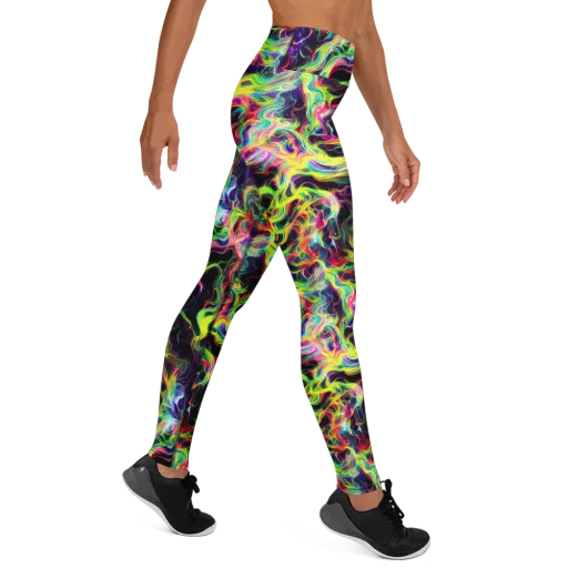 Infinite Flux on a Yoga Leggings