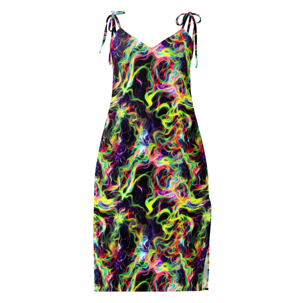 Infinite Flux on Slip Dress — Front