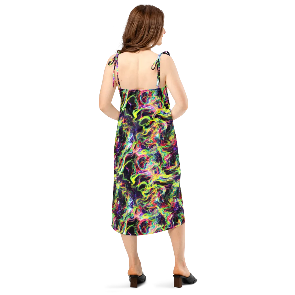 Infinite Flux on Slip Dress — Back